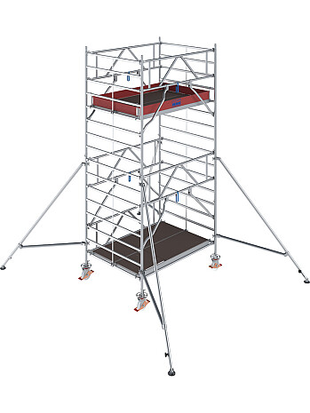 KRAUSE Rusztowanie - STABILO 5000; 2,0 x 1,50m, wys.rob. 5,30m | system GUARDMATIC